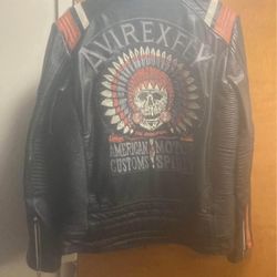 Motorcycle Riding Leather Jacket SZ M BRAND NEW NEVER WORN