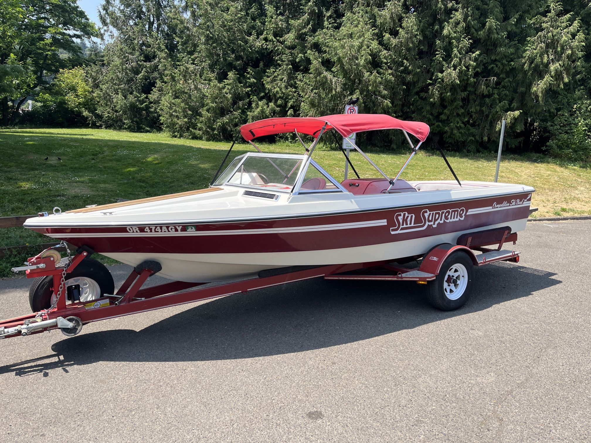 1987 Ski Supreme 18ft