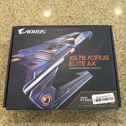 Gigabyte AORUS Elite AX AMD X670 Socket AM5 ATX DDR5 Motherboard