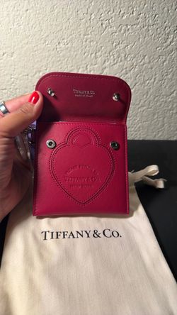 Tiffany & Co. Red Leather Mini Bag