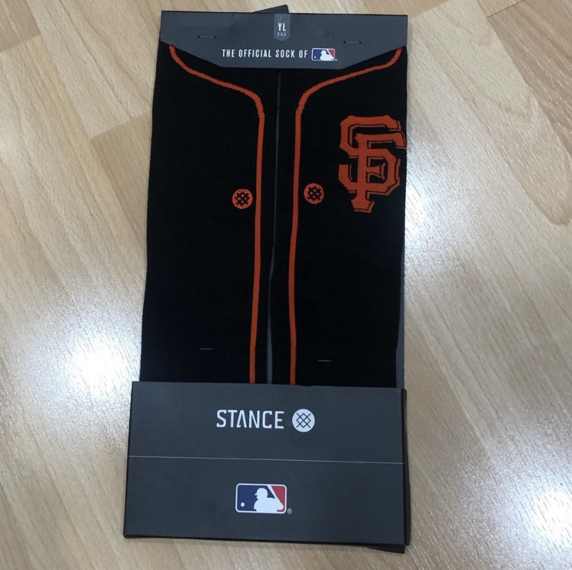 Stance socks San Francisco giants baseball logo mlb collection crew SF jersey og
