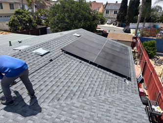 Used solar panels.