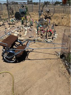 Doggy chariot, goats will work also