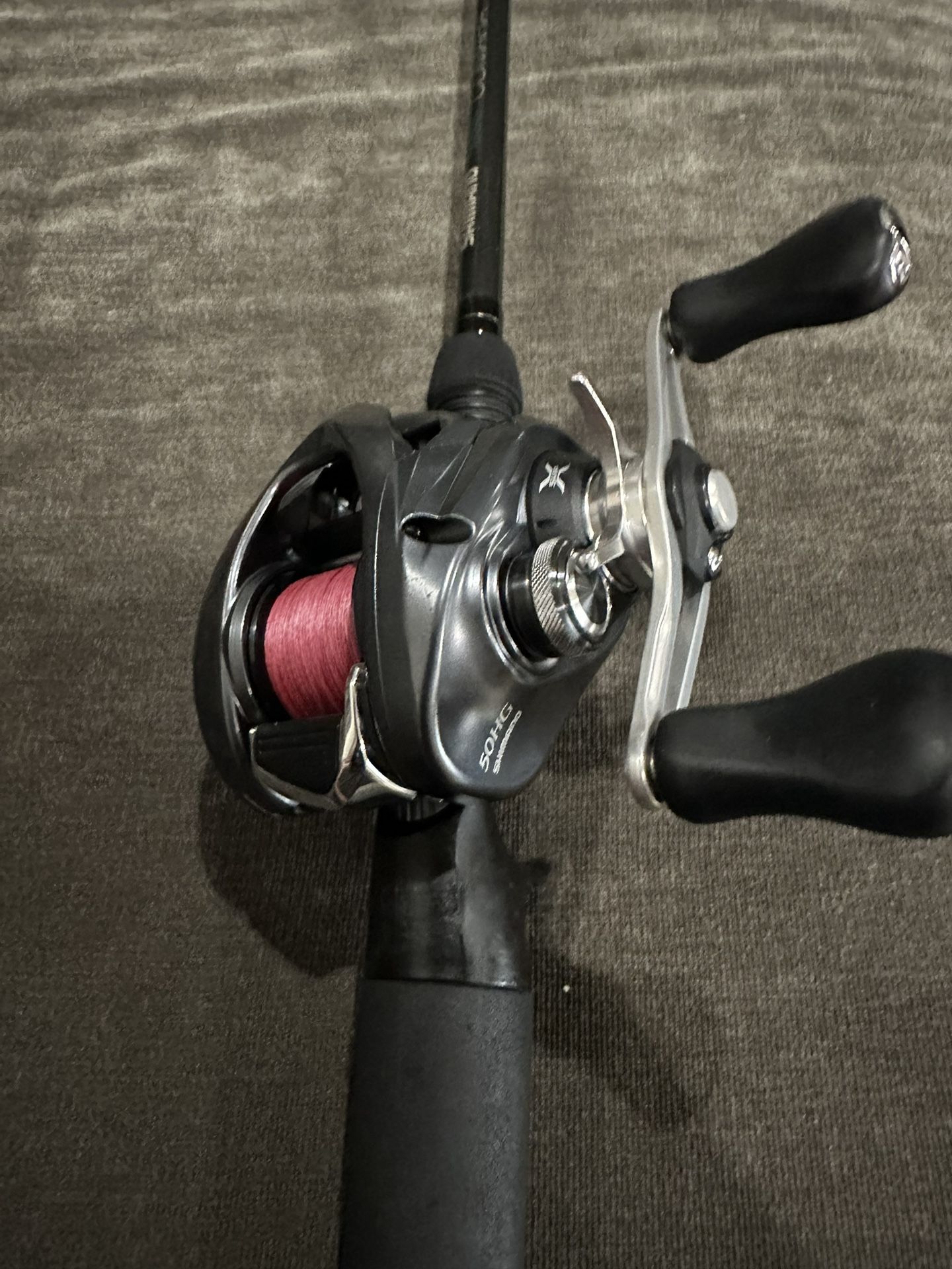 Fishing Shimano Aldebaran 50HG Real Combo Baitcaster & Shimano Cumara Rod