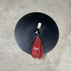 Red Everlast Speed Bag