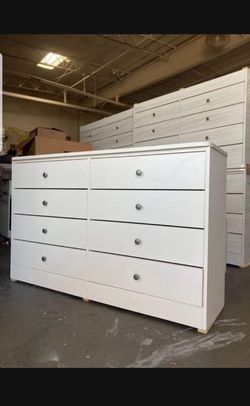 8 DRAWER DRESSER 57”width, 35”height 
