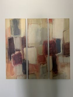 3 Piece Canvas Wall Art