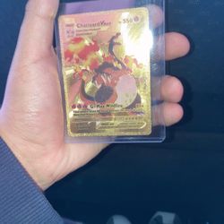 Golden Charizard Vmax And Charizar V