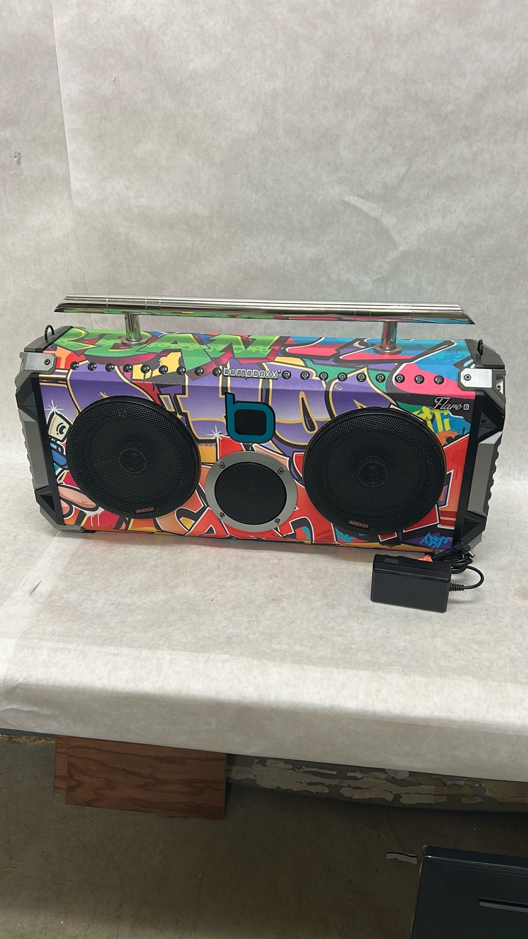 Bumpbox Urban 6 portable Bluetooth speaker boombox style