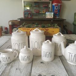 Rae Dunn Basics From 2017 NWT and Never Been Used