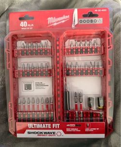 SHOCKWAVE Impact Duty Alloy Steel Screw Driver Drill Bit Set (40-Piece)