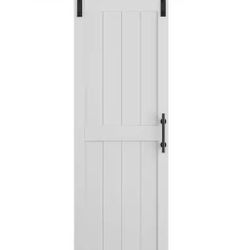 Barn door easily cut to desired height