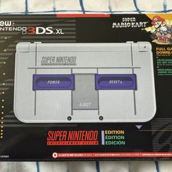 NEW Nintendo 3DS XL Super Nintendo SNES Edition UNOPENED SELL/TRADE
