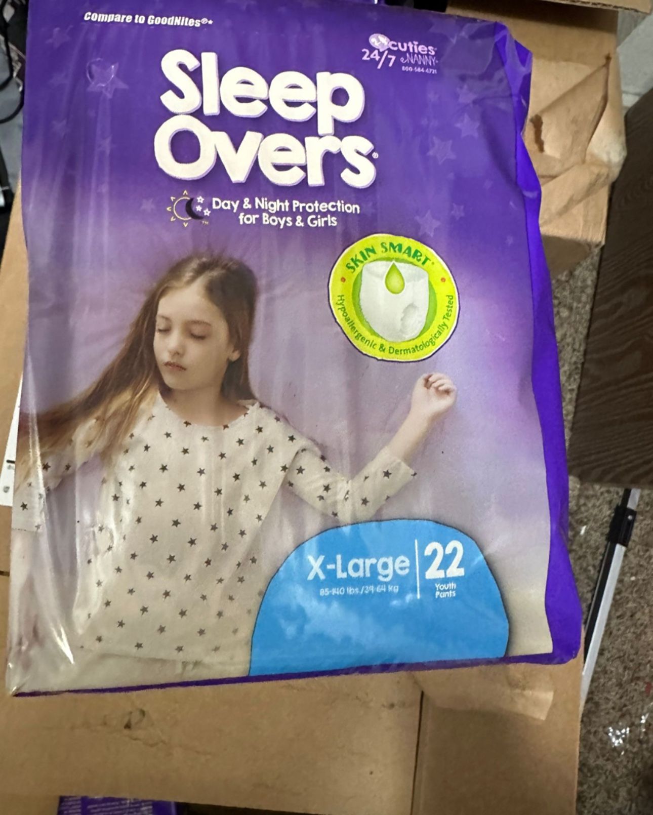4 Bags Of Baby Diapers