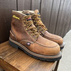 Thorogood 1957 SERIES – WAYERPROOF CRAZY HORSE STEEL TOES SIZE 8D