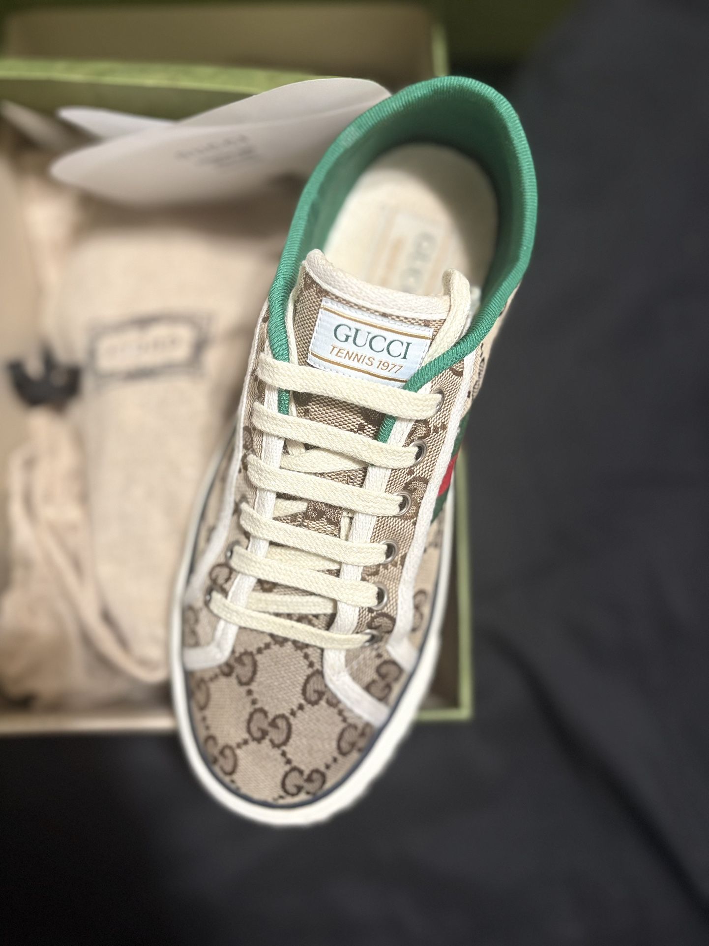 Authentic Gucci Tennis Shoes – Like New – $300 (With Box)