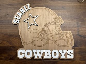 Personalized Wooden Name Sign | Custom Family, Sports, Logo Wall Decor Gift