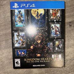 Kingdom Hearts All-In-One Package (PS4) – Complete & Great Condition