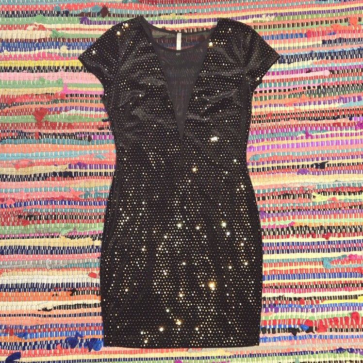 Black Sparkly Dress