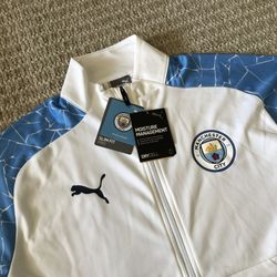 Manchester City FC Puma Stadium Soccer Jacket 2020-2021