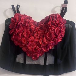 Victoria’s Secret Rosette Corset Top