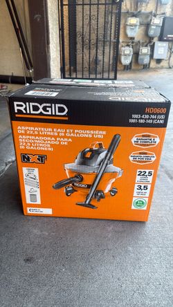 Ridgid vacuum