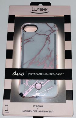 LuMee Duo Rose for IPhone 8 7 6 and 6s