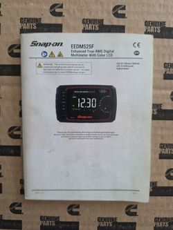Snapon Enhanced Digital color multimeter