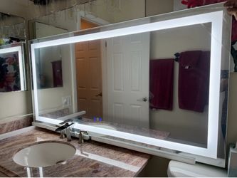 LED bathroom light 60”x30”