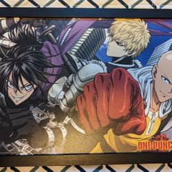 One Punch Man Wooden Wall Art