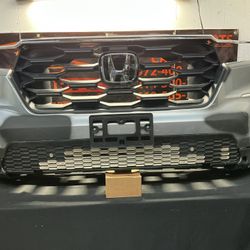 HONDA PILOT 2023-2026 FRONT BUMPER with SENSOR OEM