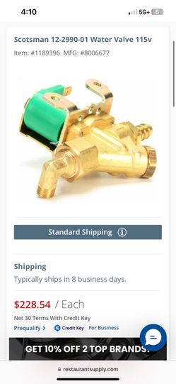 Scott’s man Water Valve