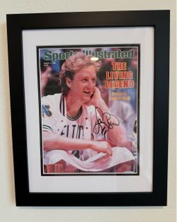 Larry Bird Autograph UDA upper deck 1986 sports illustrated rare mint