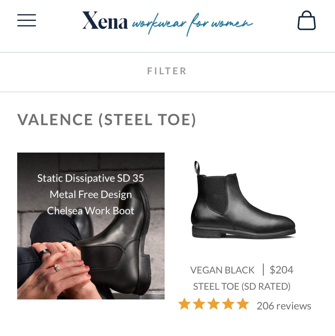 Xena Women’s Work Boots 