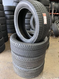285/45R22 MICHELIN DEFENDER LTX M/S full tires set