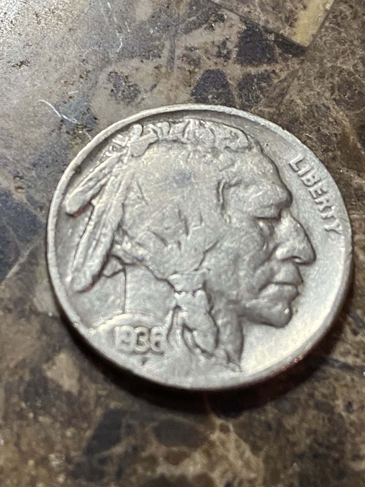 1936 buffalo Nickel