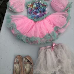 Butterfly Dancer Halloween Costume For Little Girl