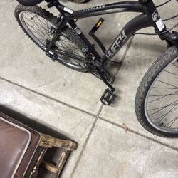 Bicycle, Highlander , 19 Inch Frame Medium, Large, Black And Grey