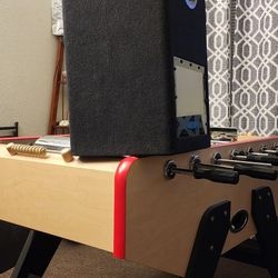 ALPINE box with subwoofer included.