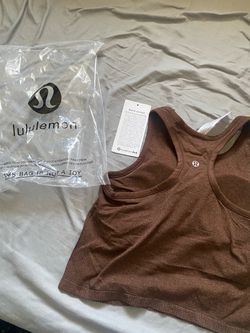 Lululemon Ebb to Street Tank Top - Brown (NWT)