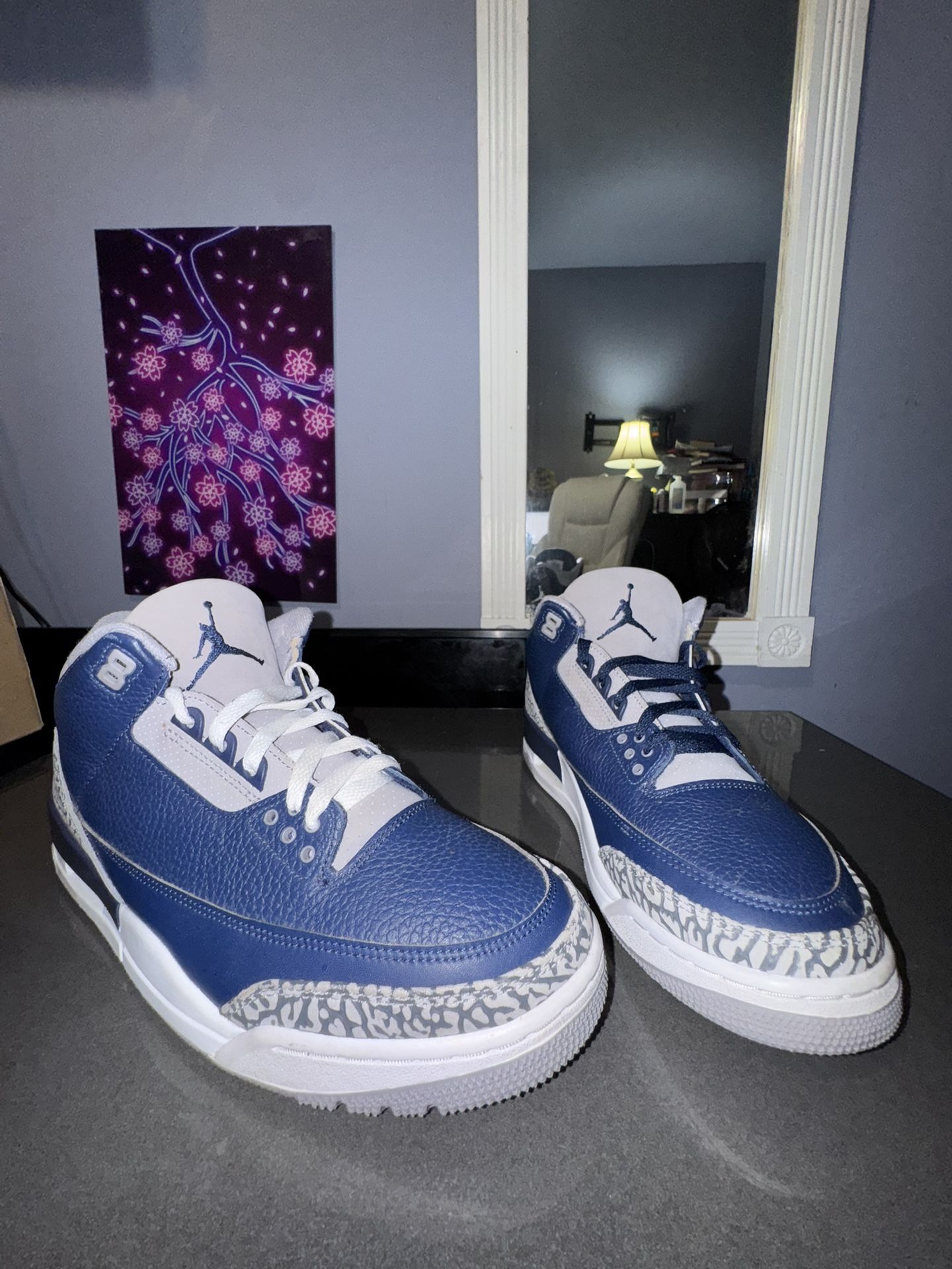 Jordan 3 Georgetowns - Size 11.5