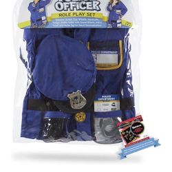 Halloween Costume Kids ages 3-6 Yrs Police Role Play