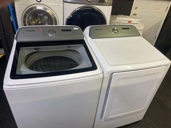 Samsung Glass top Washer And Dryer Set 