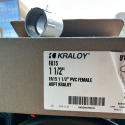 1 -1/2 “  Threaded Coupler 25pack