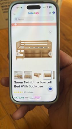 Ultra low loft bed