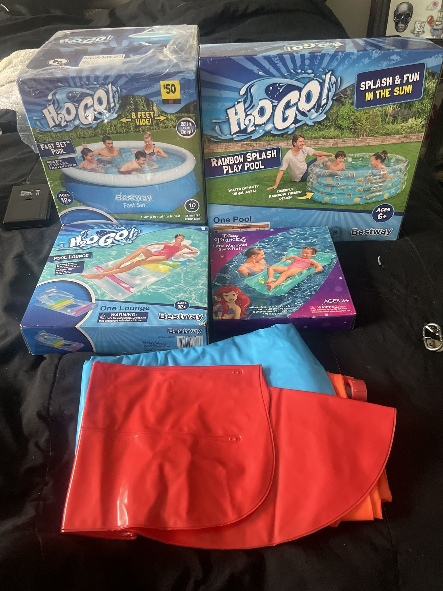 8ft Fast Set Pool And Small Round Pools