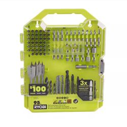 RYOBI Drill and Impact Drive Kit (95-Piece)=Ryb-45