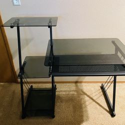 Glass Computer Desk