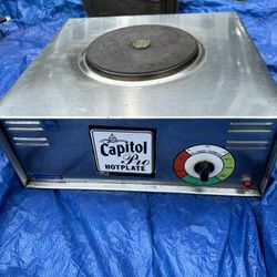 Capitol Pro Electric Hot plate Commerical 