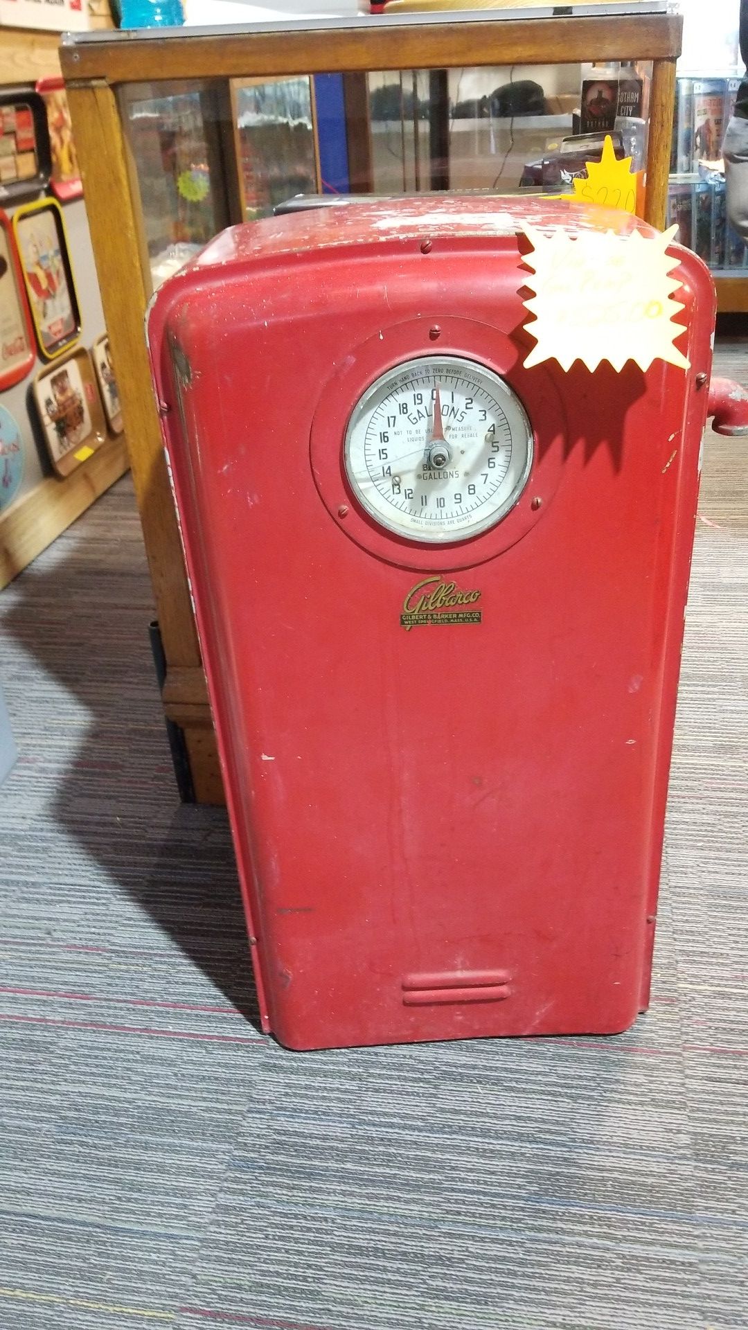 Vintage Gilbarco Gas Pump